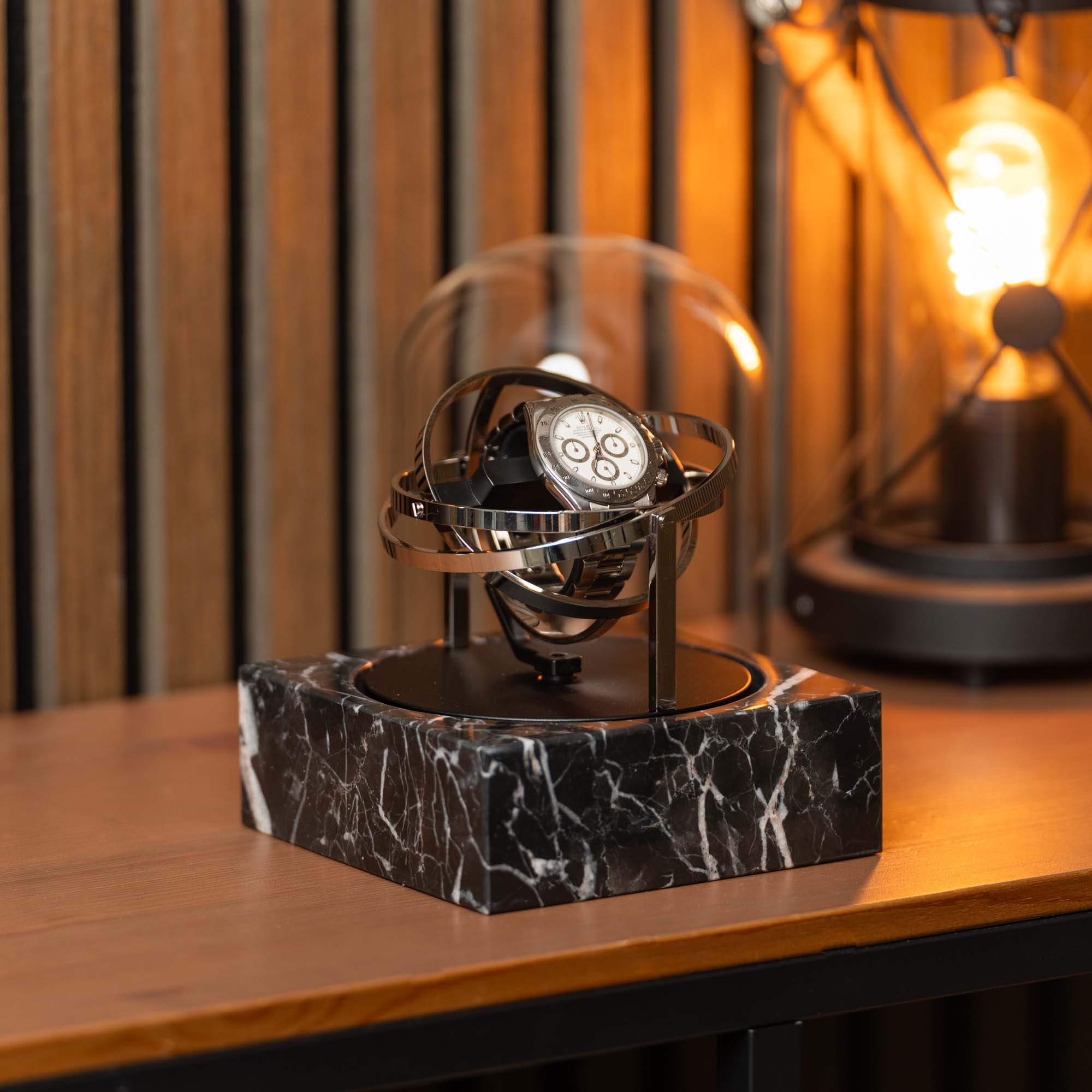 Remontoir Montre - Obsidienne