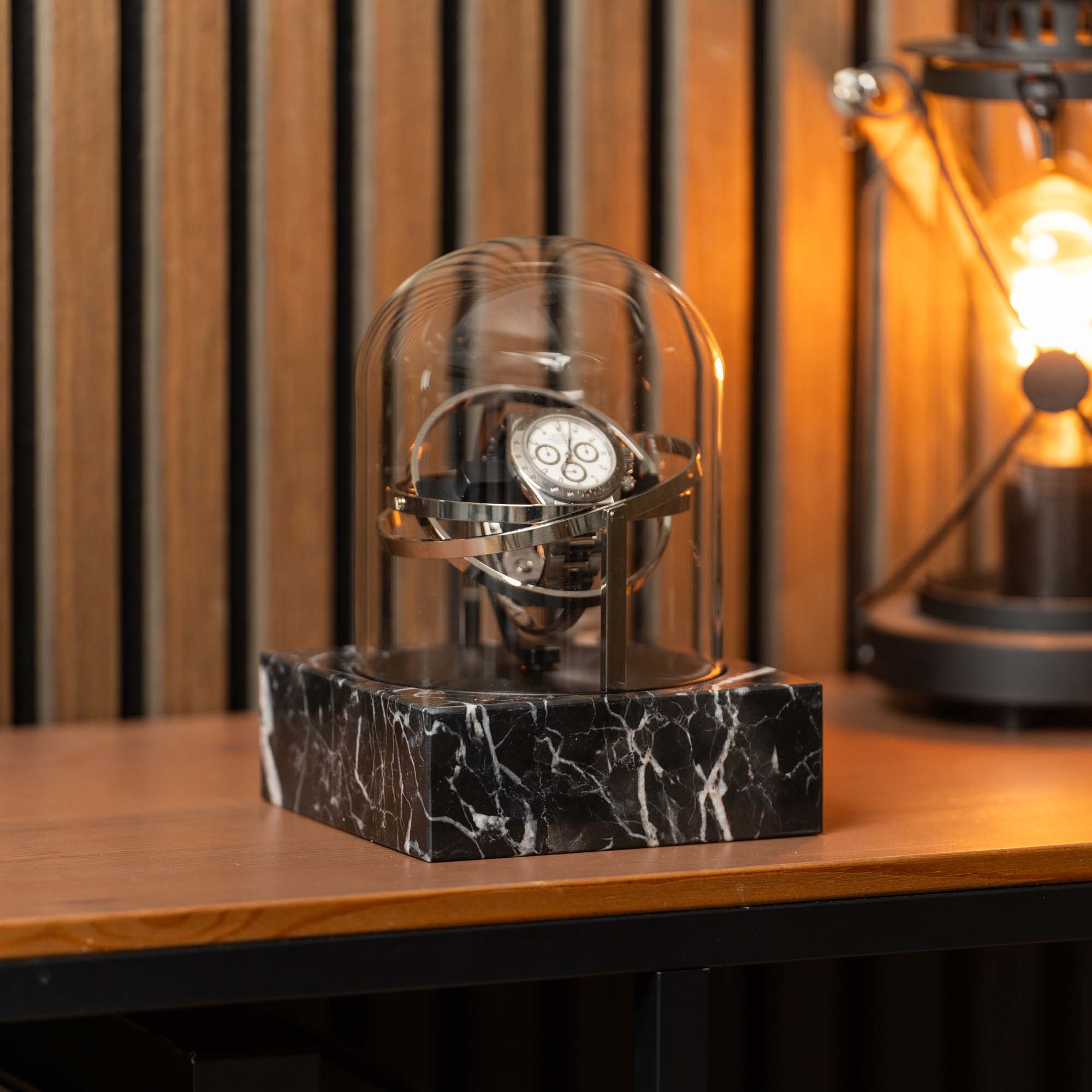 Remontoir Montre - Obsidienne