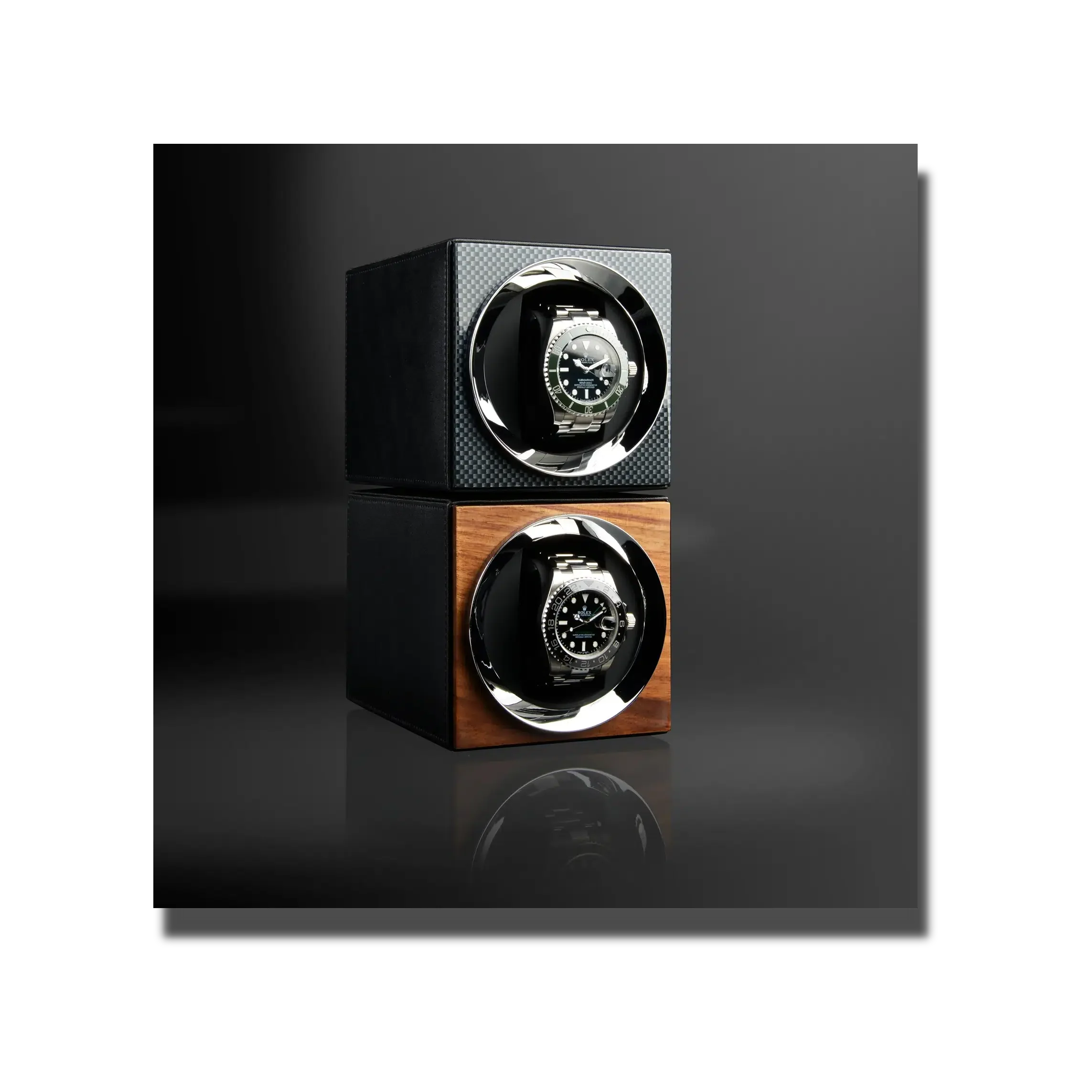 Remontoir Montre - Lune Cuir