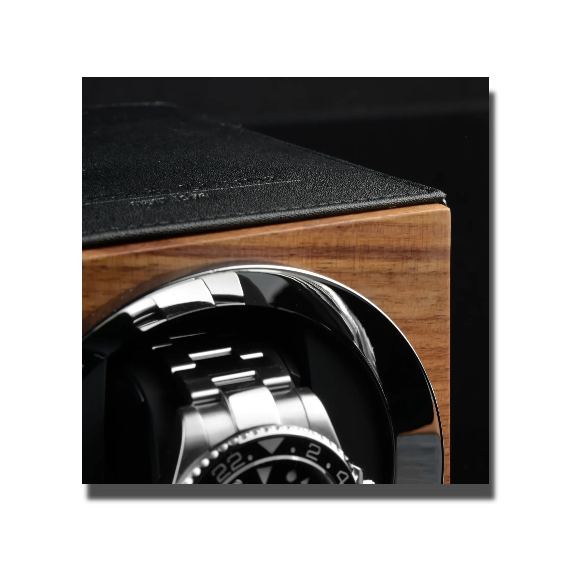 Remontoir Montre - Lune Cuir