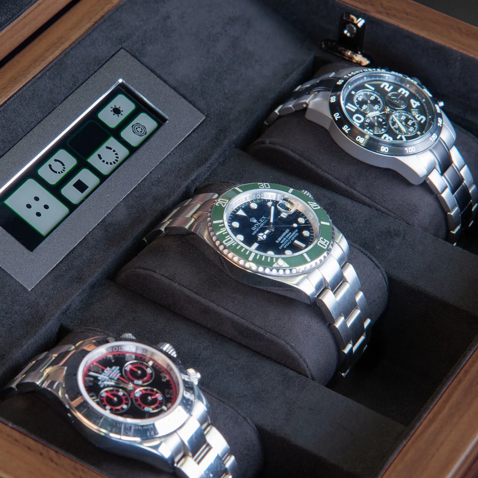 Remontoir Montre - Duo Noyer