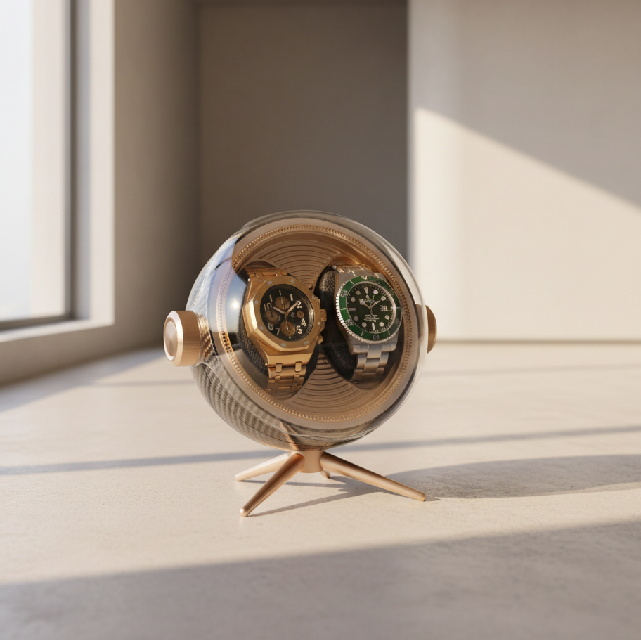 Remontoir Montre - Duo Carbone